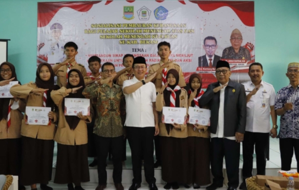 Pj Bupati Bekasi Dani Ramdan Hadiri Acara Sosialisasi Pembauran